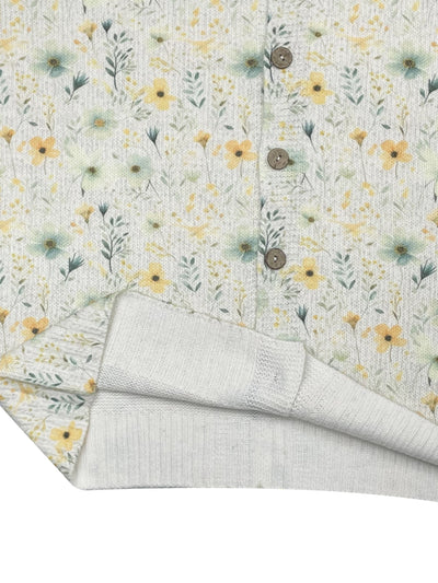 Linda - Floral Knit Cardigan