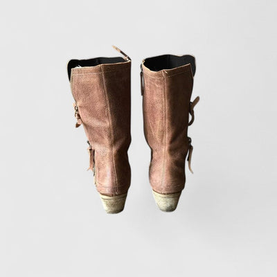 Elarisse - Timeless Charm Mid-Calf Boots for Effortless Confidence