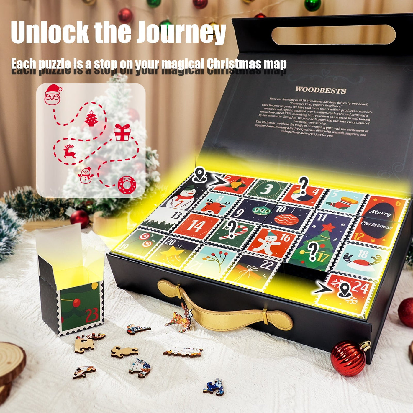 24-Day Advent Puzzle Calendar