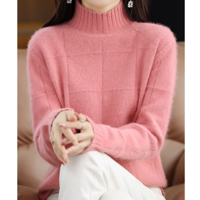 Jasmine - Windproof Turtleneck Sweater