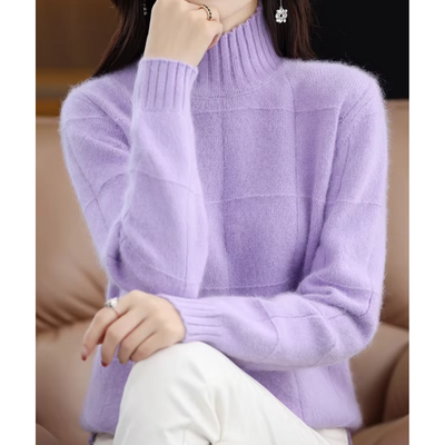 Jasmine - Windproof Turtleneck Sweater