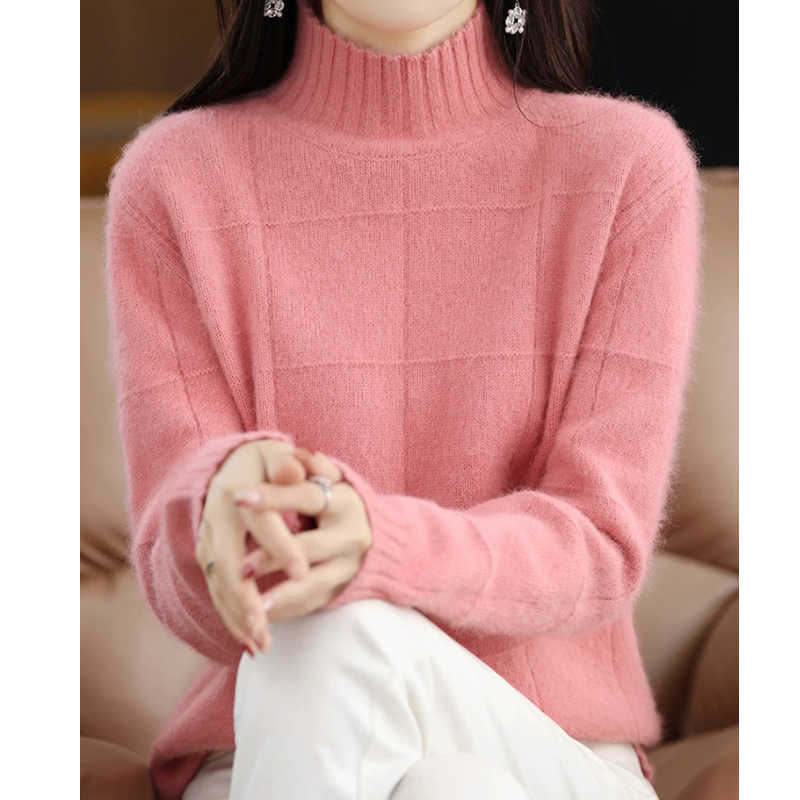 Jasmine - Windproof Turtleneck Sweater