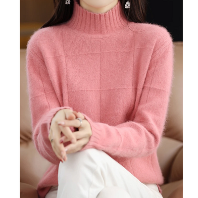 Jasmine - Windproof Turtleneck Sweater