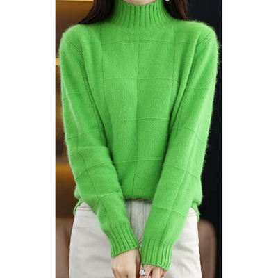 Jasmine - Windproof Turtleneck Sweater