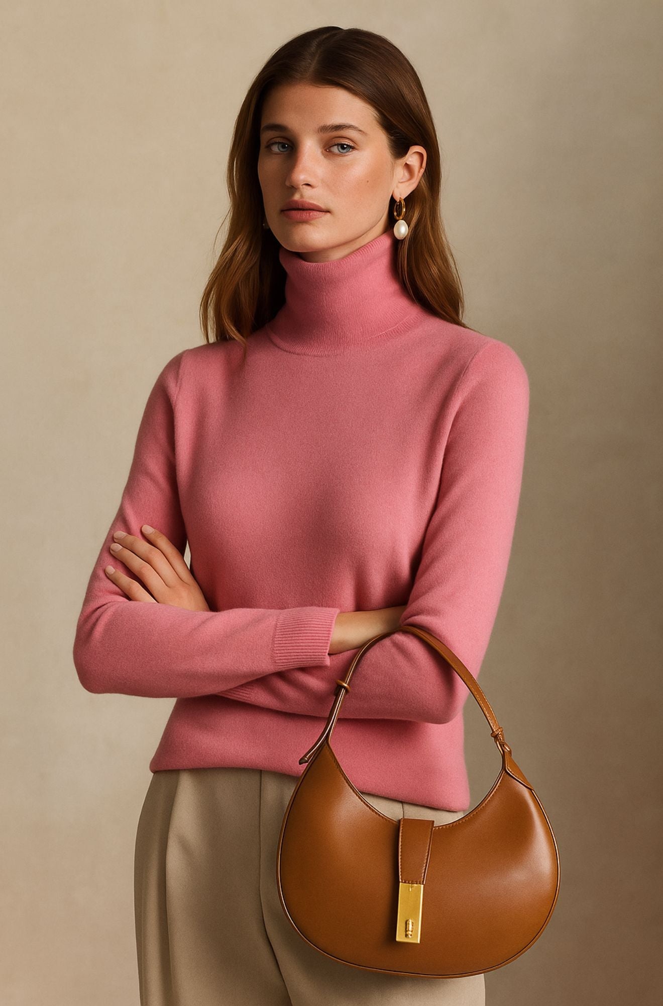 Amara London | Cashmere Turtleneck Sweater