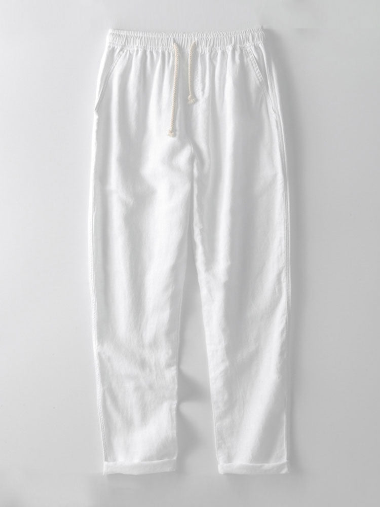 Pleated Shirt & Relaxed Drawstring Trouser Set