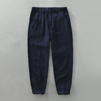 Rafael Linen Tapered Trousers