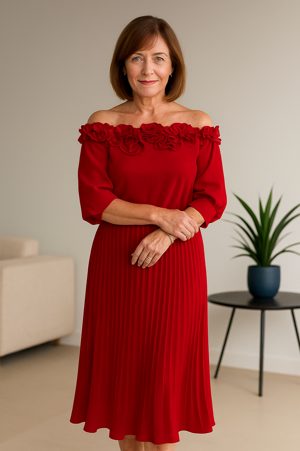 Aria | Stunning Off Shoulder Maxi Dress