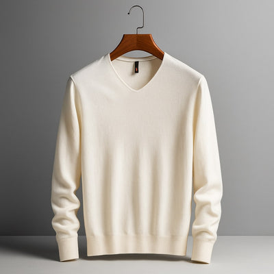 Matteo Wool-Cashmere V-Neck