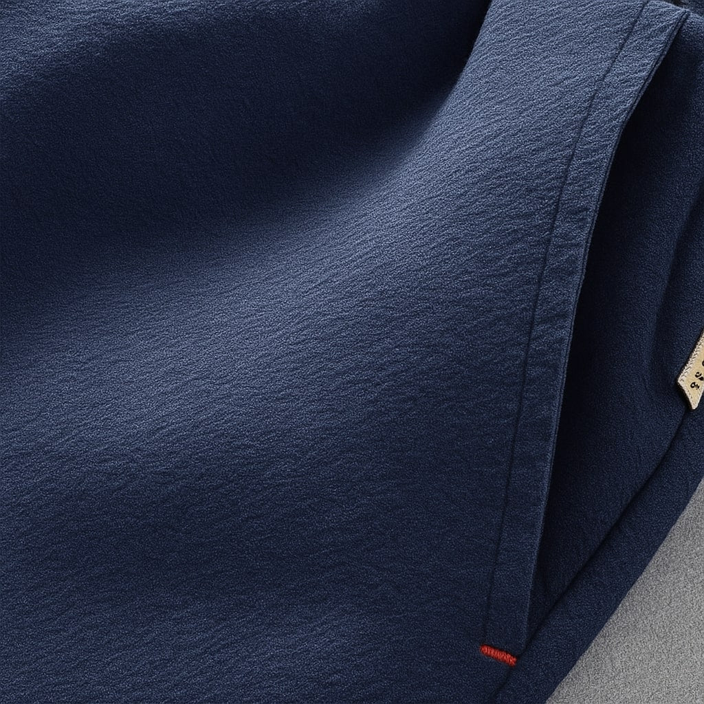 Enzo Cotton Drawstring Pants