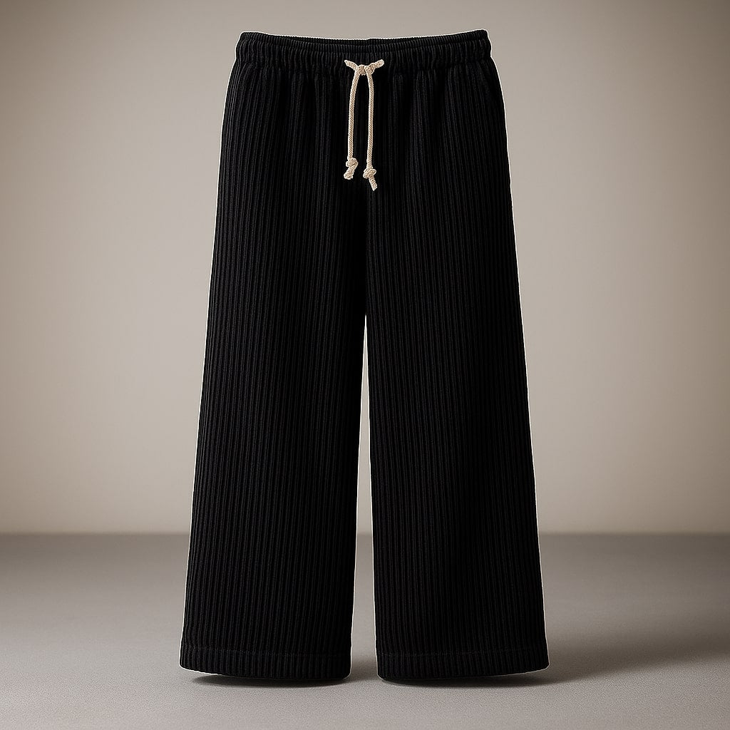 Alessio Ribbed Cotton Trousers