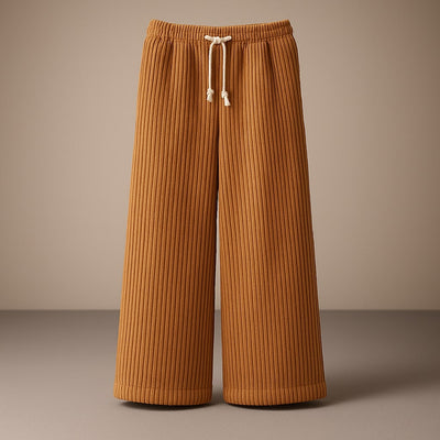 Alessio Ribbed Cotton Trousers
