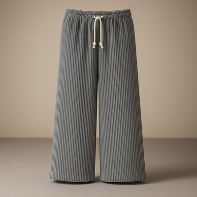 Alessio Ribbed Cotton Trousers