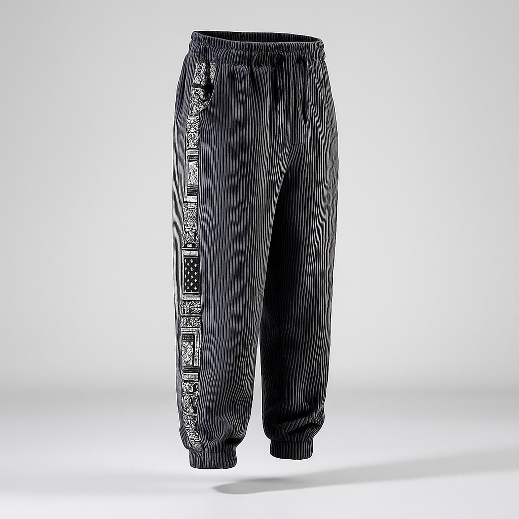 Dario Ribbed Track Pants