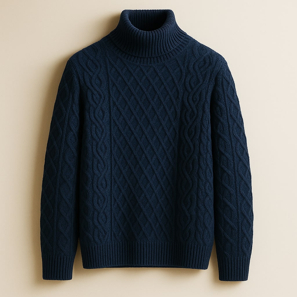 Leonidas Cotton Turtleneck Sweater