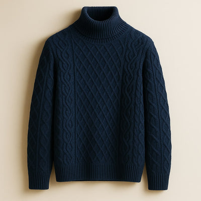 Leonidas Cotton Turtleneck Sweater