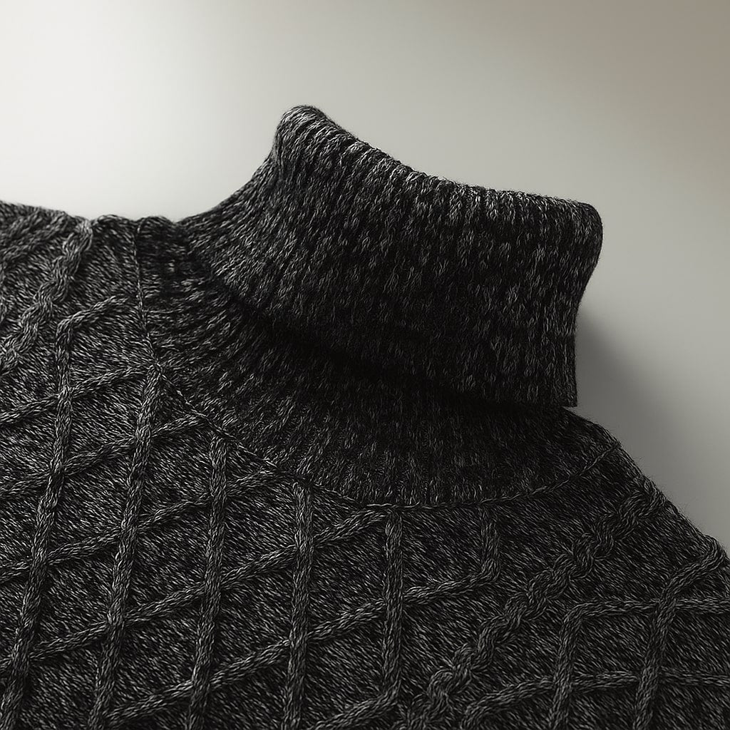 Leonidas Cotton Turtleneck Sweater