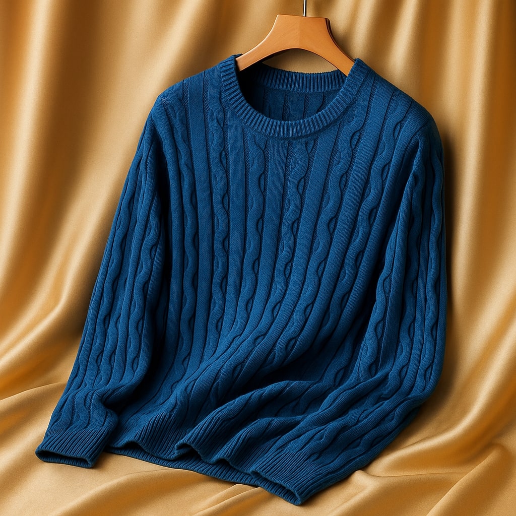 Adriano Cable Knit Sweater