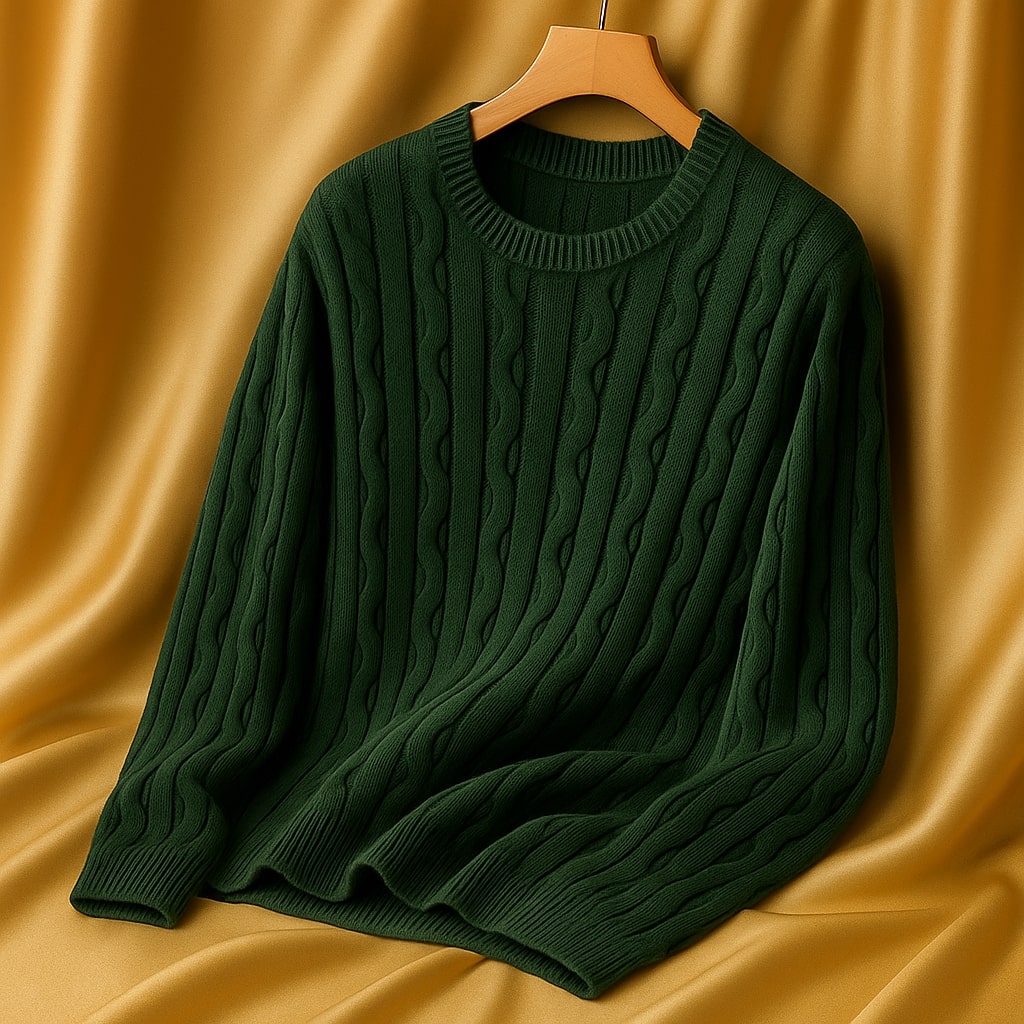 Adriano Cable Knit Sweater