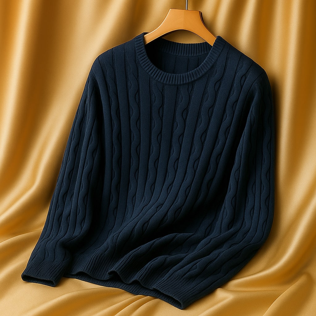 Adriano Cable Knit Sweater