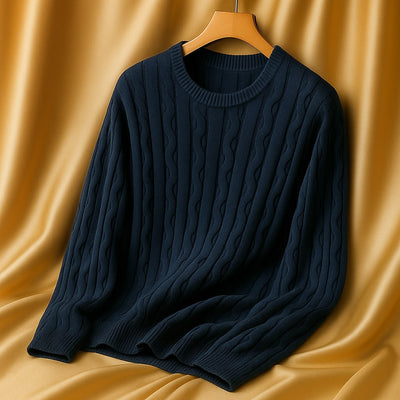 Adriano Cable Knit Sweater