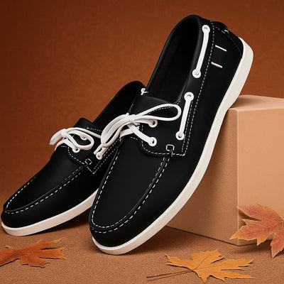 Sergio Leather Boat Shoes