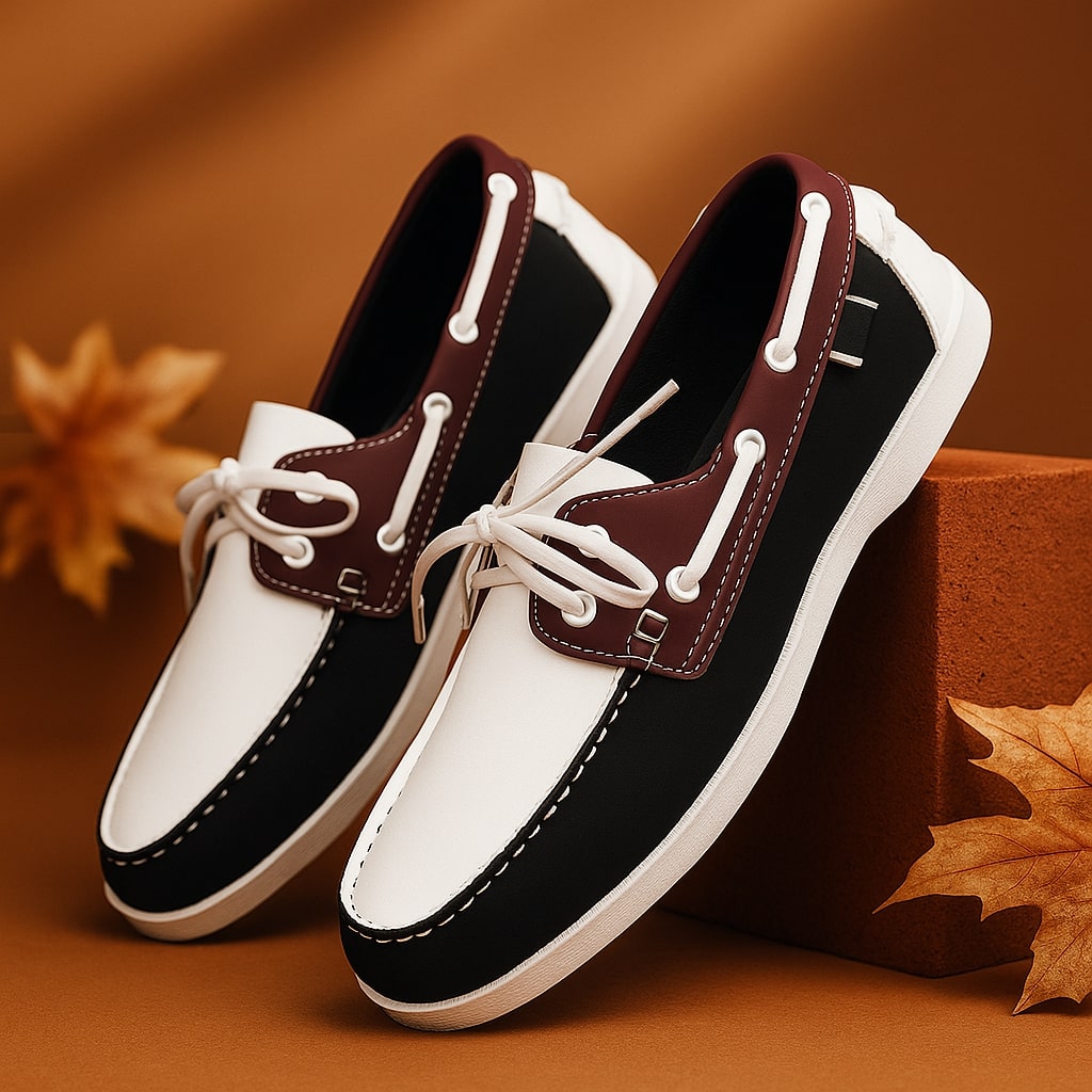 Sergio Leather Boat Shoes