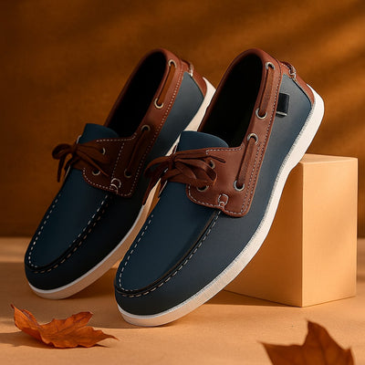 Sergio Leather Boat Shoes