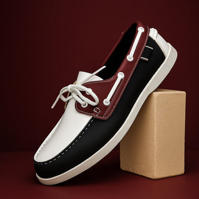 Sergio Leather Boat Shoes