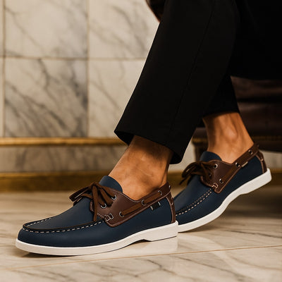 Sergio Leather Boat Shoes