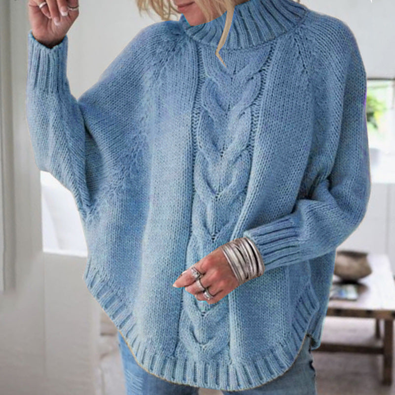 Sofie | Elegant poncho-inspired sweater