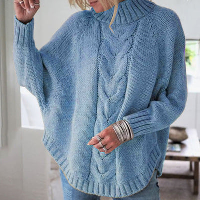 Sofie | Elegant poncho-inspired sweater
