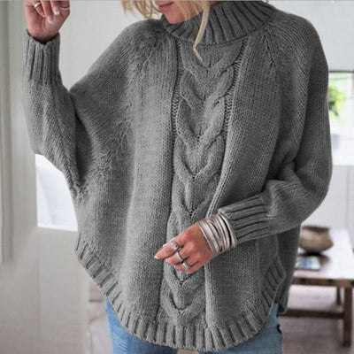 Sofie | Elegant poncho-inspired sweater