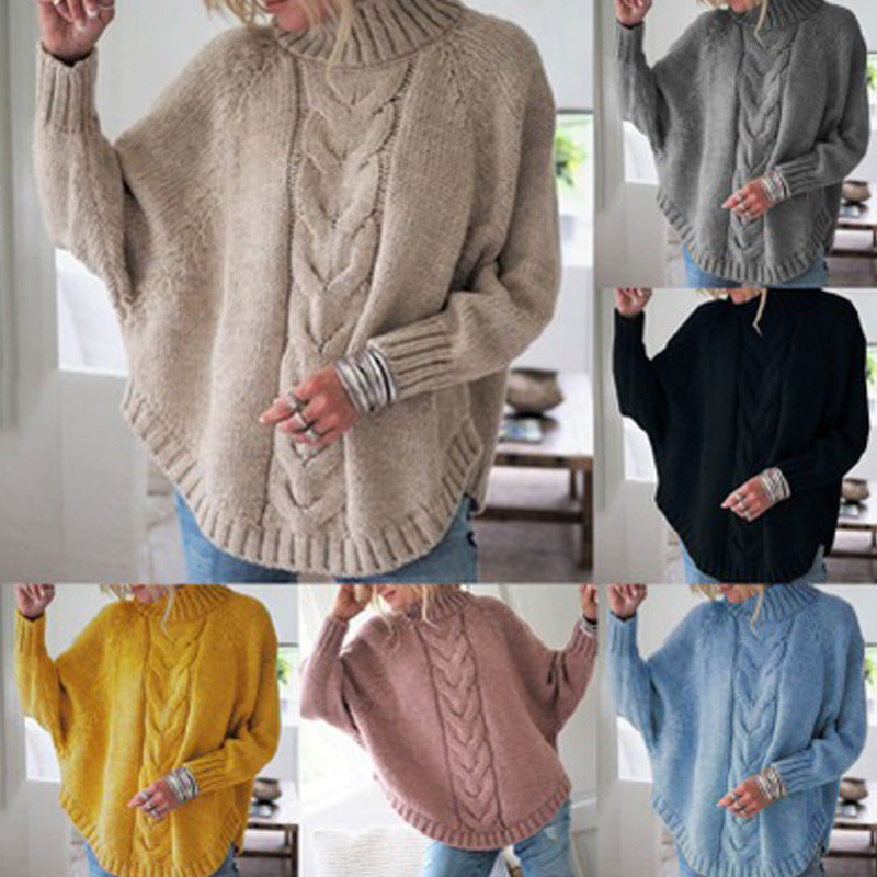 Sofie | Elegant poncho-inspired sweater