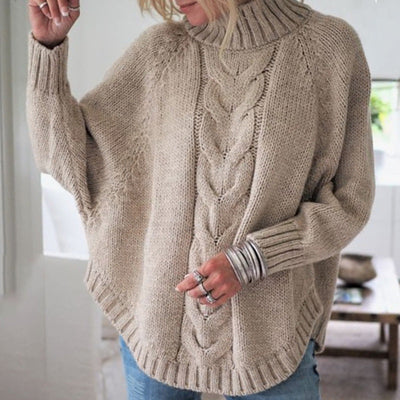 Sofie | Elegant poncho-inspired sweater