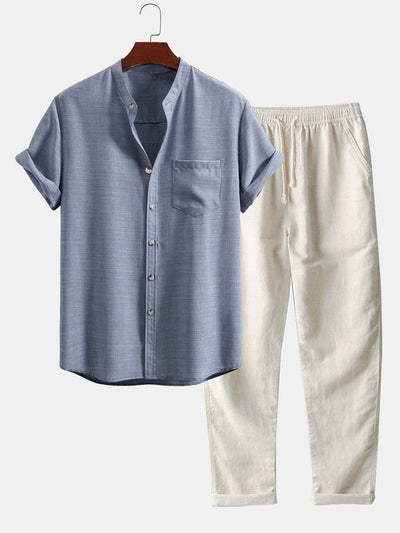 Essential Linen Shirt & Trousers Set