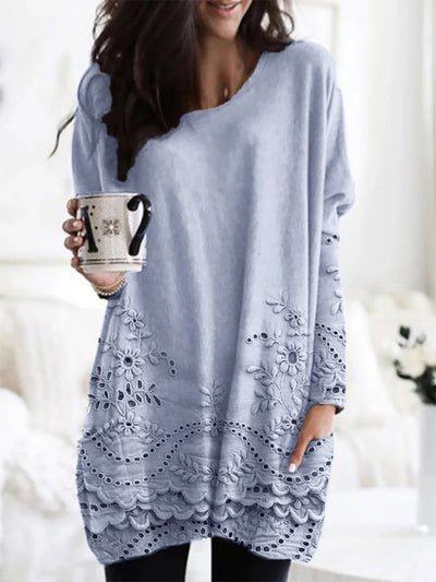 Clarissa - Printed Cozy Sweater