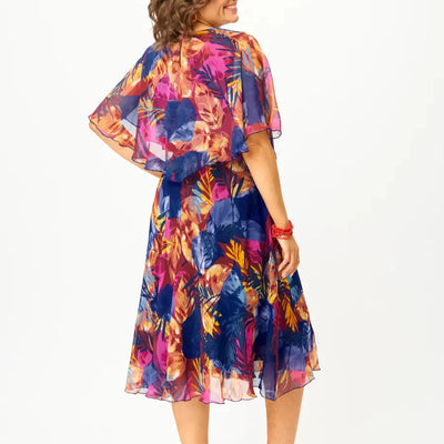 TAMARA | COMFORTABLE PLUS SIZE CHIFFON DRESS