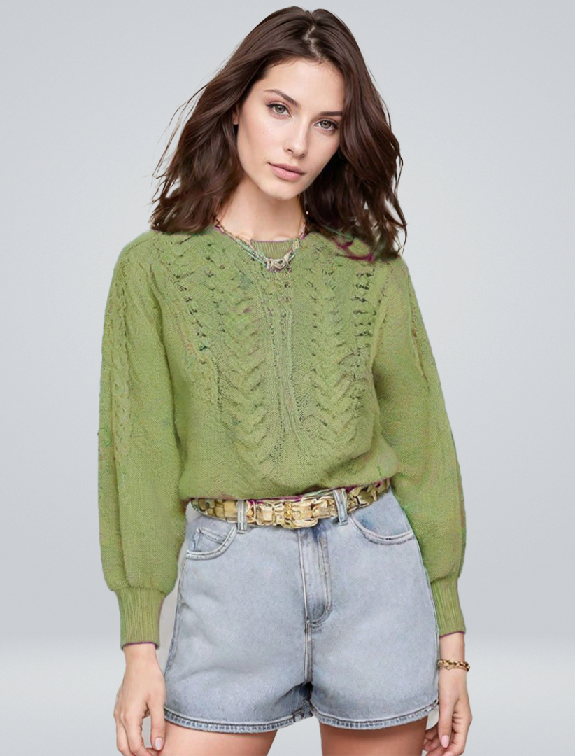 Paulette | Knitted Jumper in Tricot de Luxe