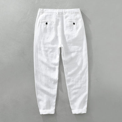 Rafael Linen Tapered Trousers