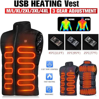 Unisex Warming Heated Vest
