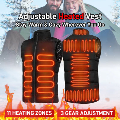 Unisex Warming Heated Vest
