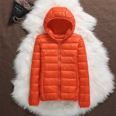 Metta Padded Jacket | Orange