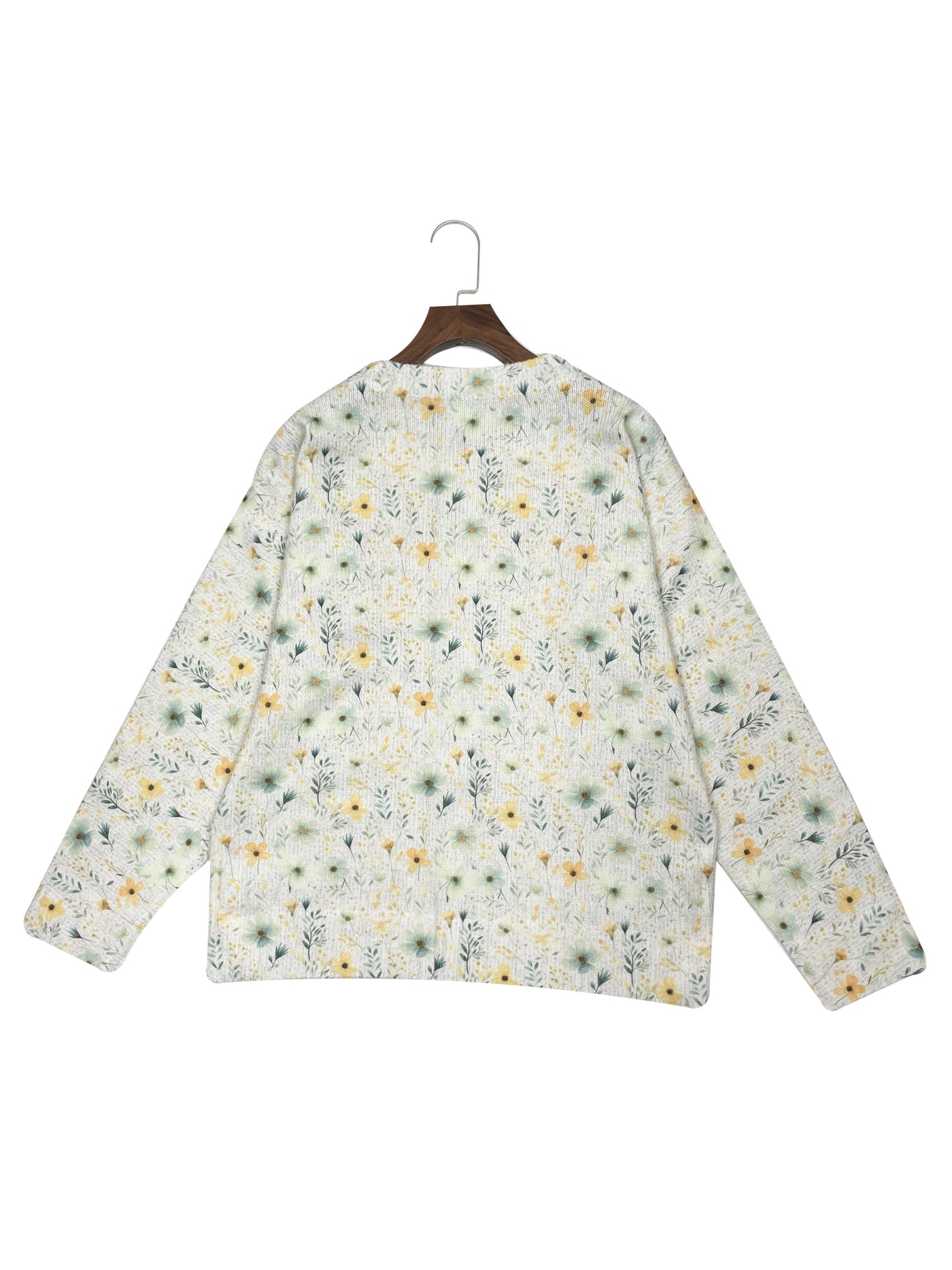 Linda - Floral Knit Cardigan