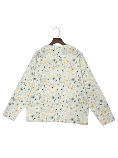 Linda - Floral Knit Cardigan