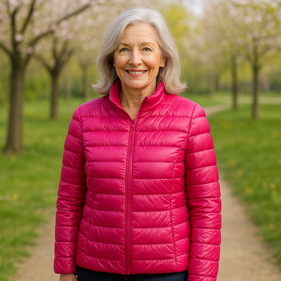 Ulla Lightweight Jacket | Pink