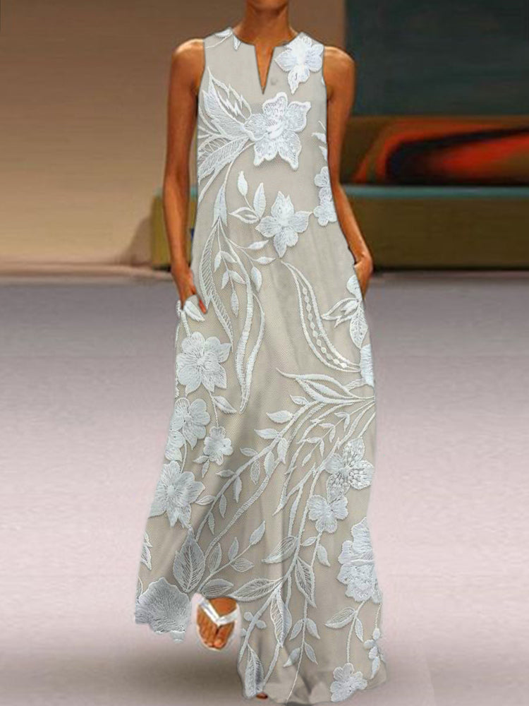 Meliora - Luxe Printed Dress