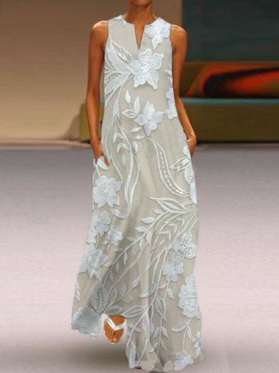 Meliora - Luxe Printed Dress