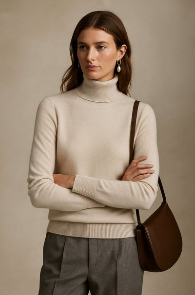 Amara London | Cashmere Turtleneck Sweater