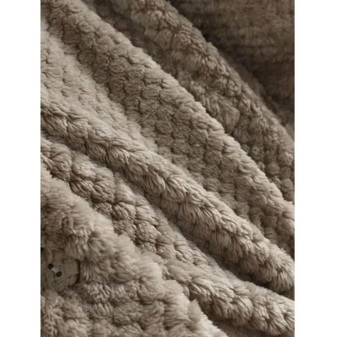 Janet - Ribbed Hooded Cardigan